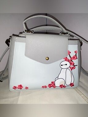 Loungefly Disney Big Hero 6 Baymax Cherry Blossom Handbag